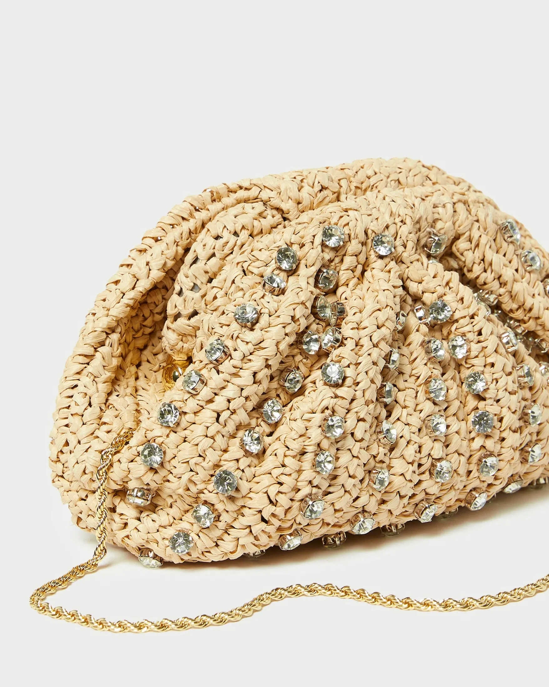 Best Bailey Blue/Crystal Dome Clutch SOMETHING BLUE|FOR THE GUESTS