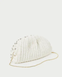 Best Bailey Blue/Crystal Dome Clutch SOMETHING BLUE|FOR THE GUESTS