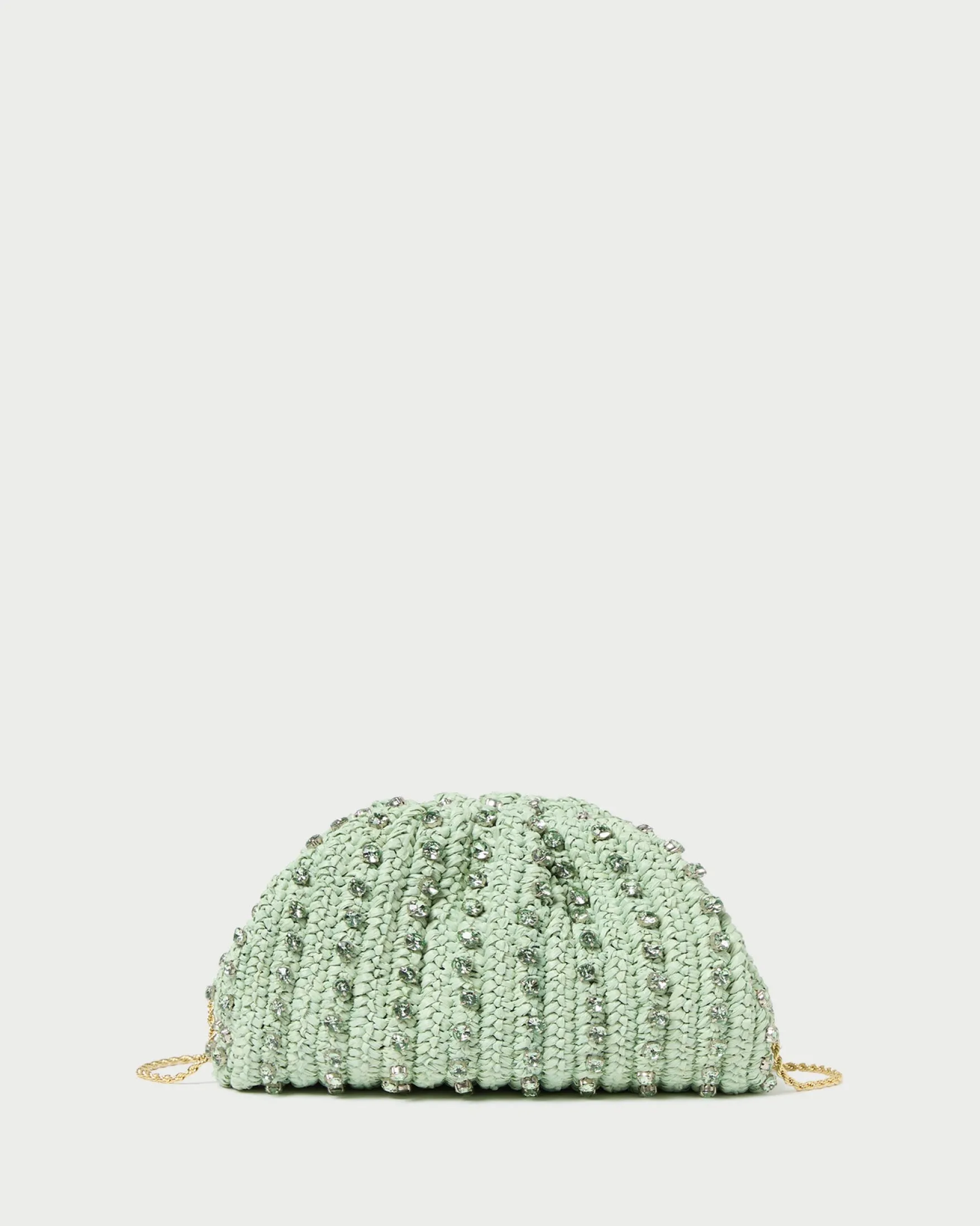 Best Bailey Blue/Crystal Dome Clutch SOMETHING BLUE|FOR THE GUESTS