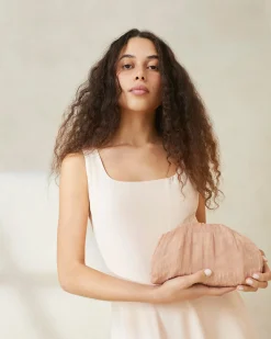 Best Bailey Blush/Crystal Dome Clutch Clutches