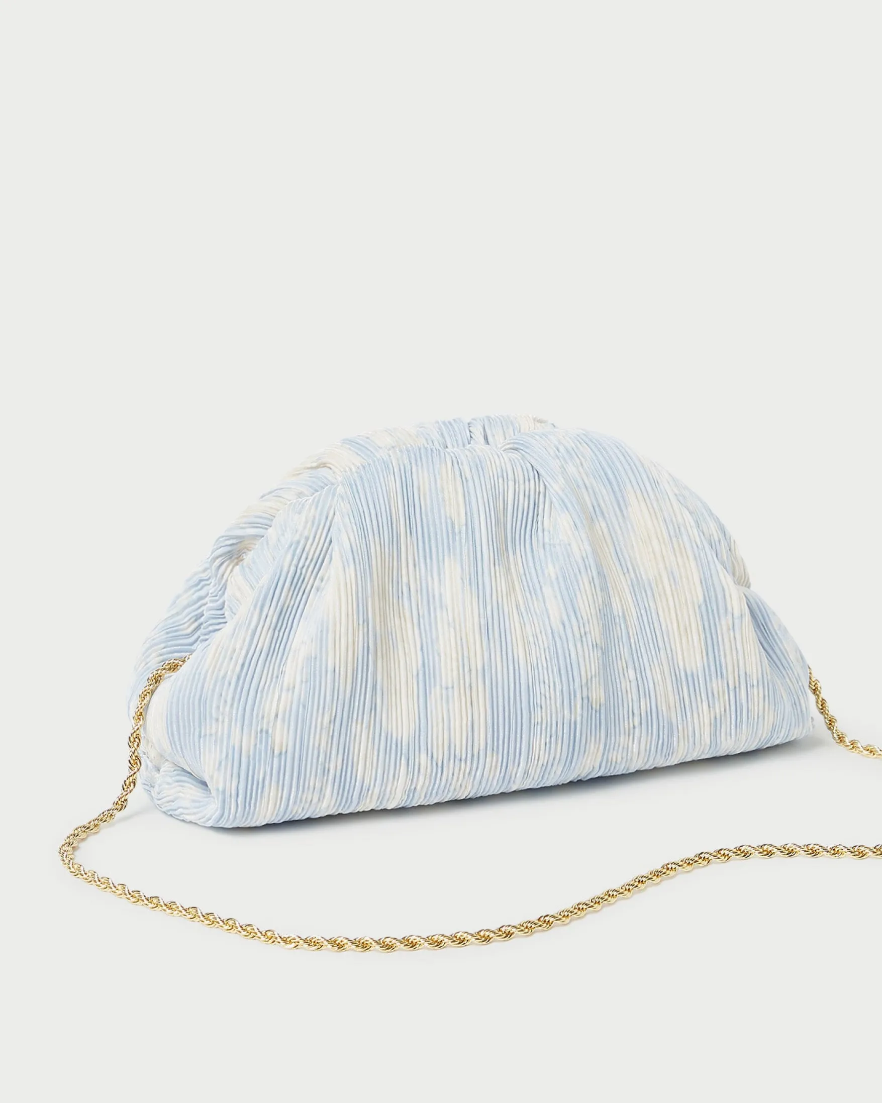 Bailey Natural/Crystal Dome Clutch Event Essentials|Vacation Shop