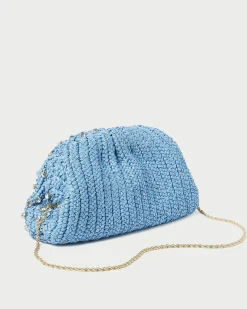 Bailey Natural/Crystal Dome Clutch Event Essentials|Vacation Shop