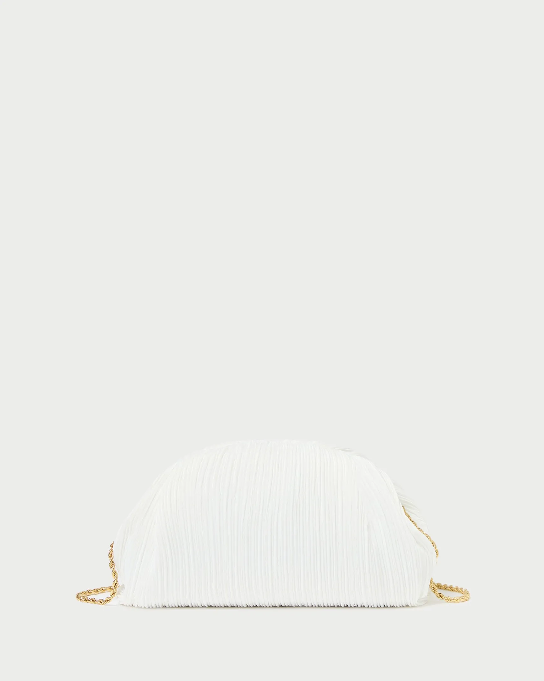 Bailey Natural/Crystal Dome Clutch Event Essentials|Vacation Shop