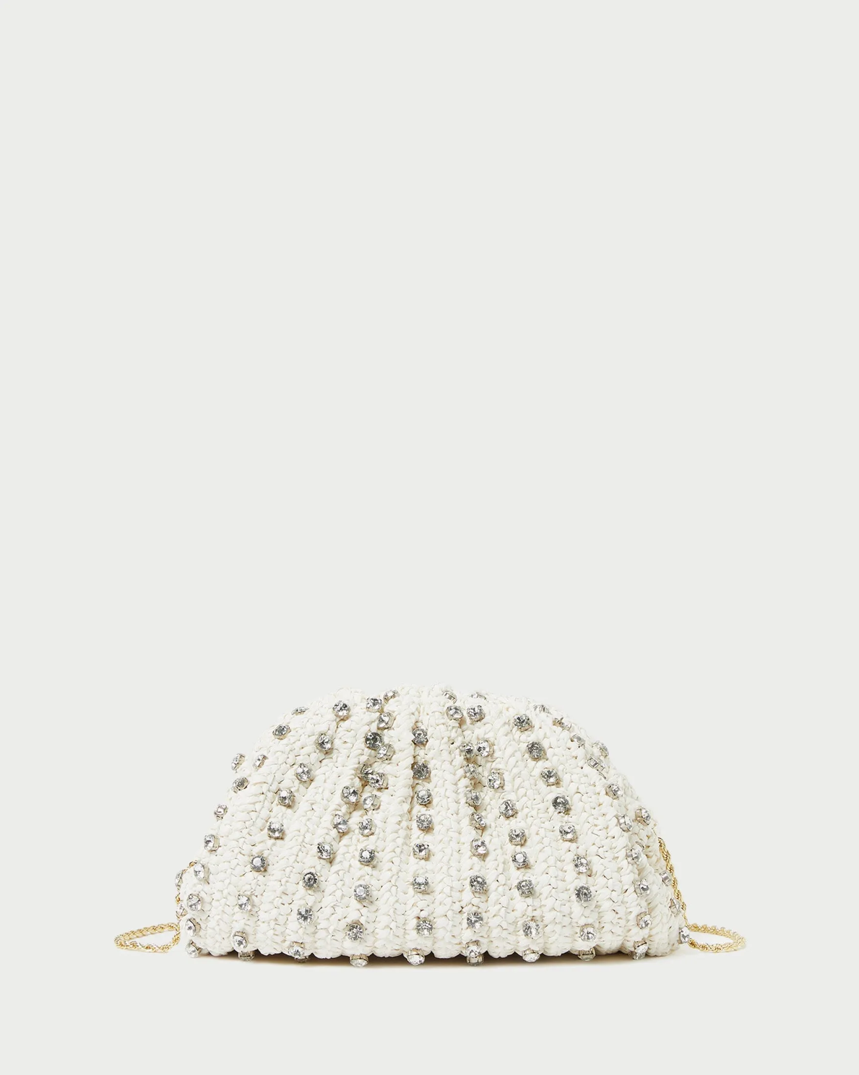New Bailey Pleated Dome Clutch SOMETHING BLUE|FOR THE BRIDE