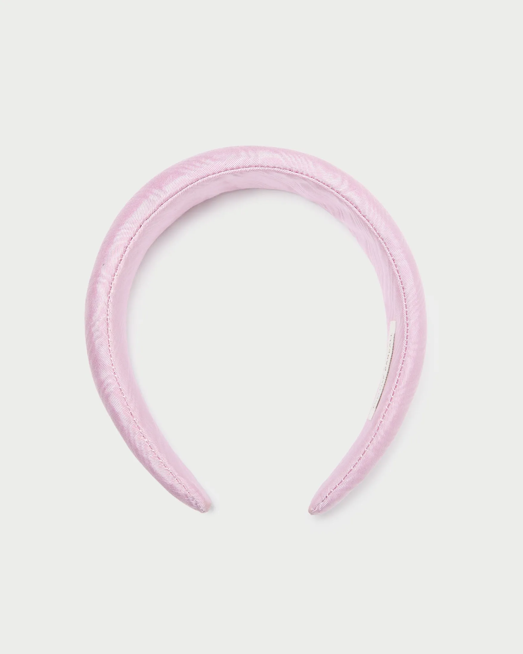 Bellamy Pink Moiré Puffy Headband Accessories