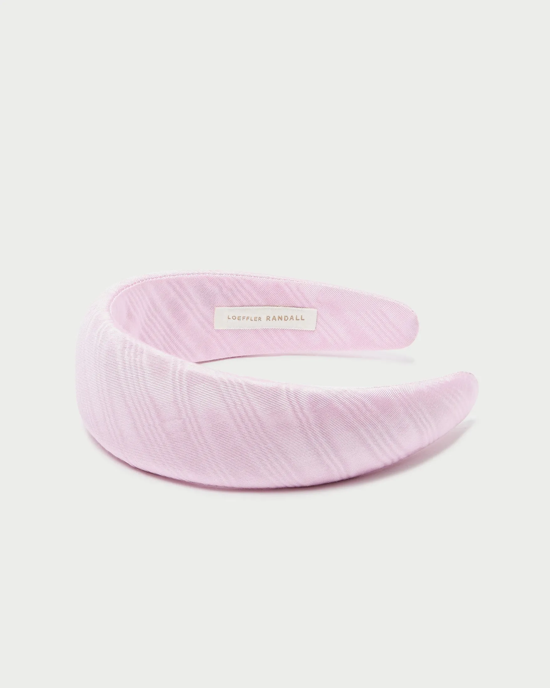 Bellamy Pink Moiré Puffy Headband Accessories