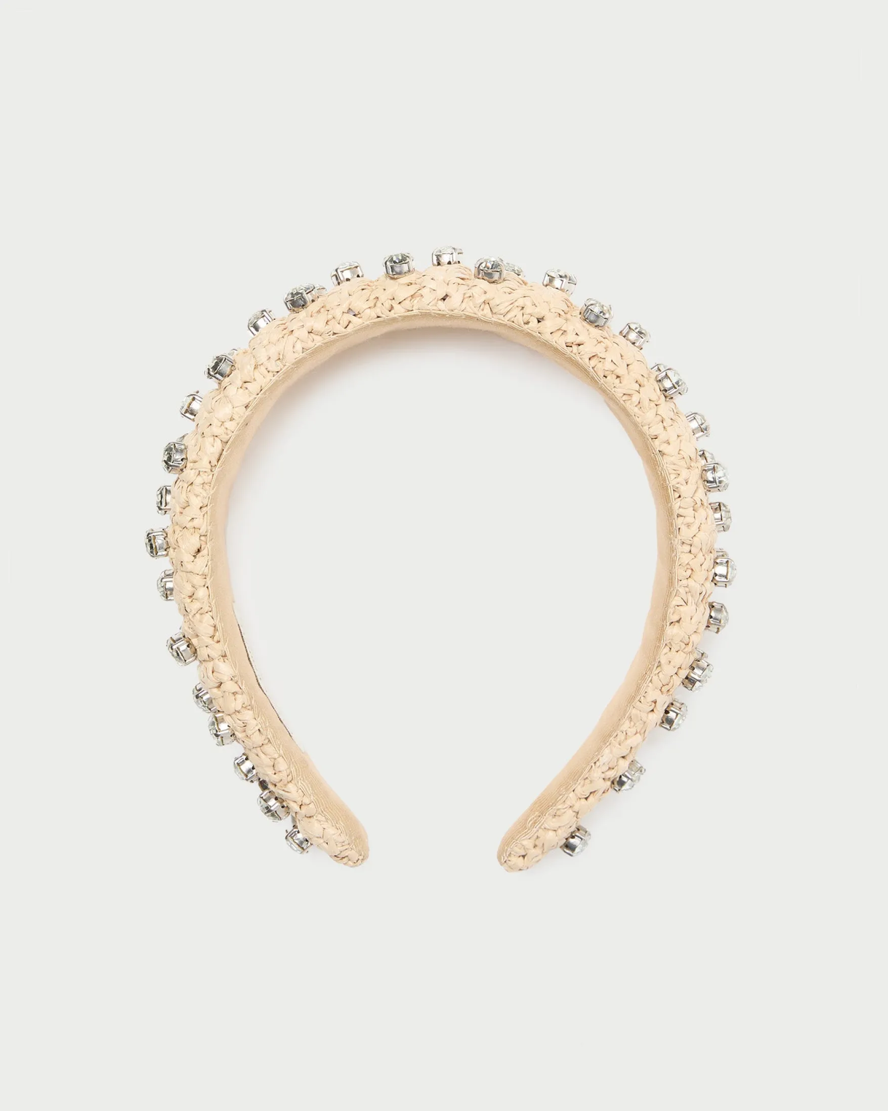 Bellamy Pink Moiré Puffy Headband Accessories