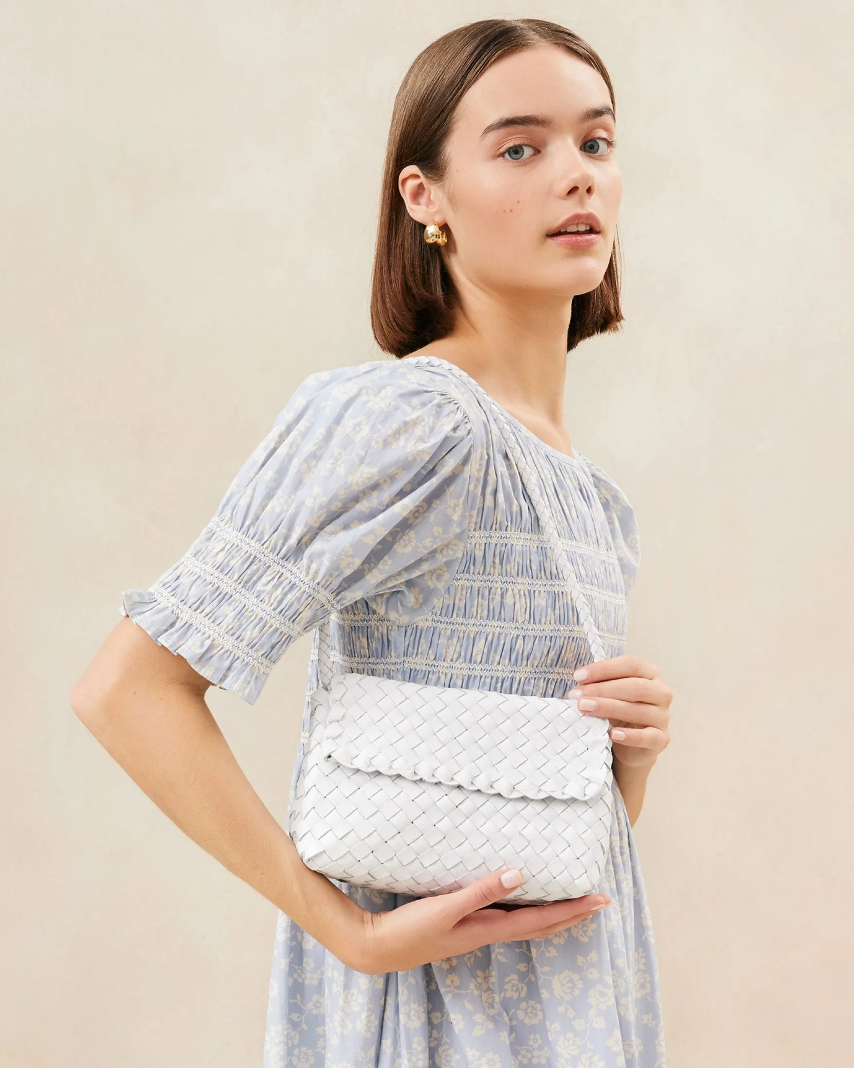 Clearance Billie Leather Shoulder Bag Shoulder Bags