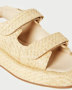 Online Blaise Leather Platform Sandal Casual Staples|Vacation Shop