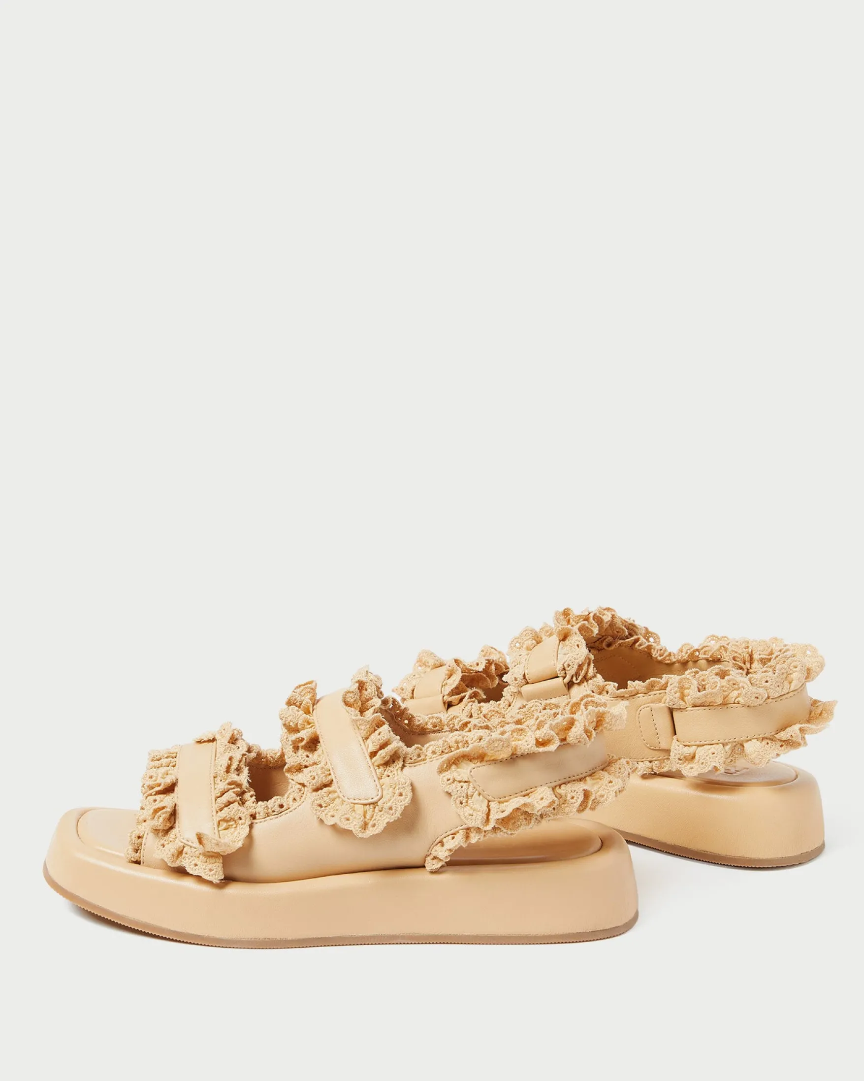 Online Blaise Leather Platform Sandal Casual Staples|Vacation Shop