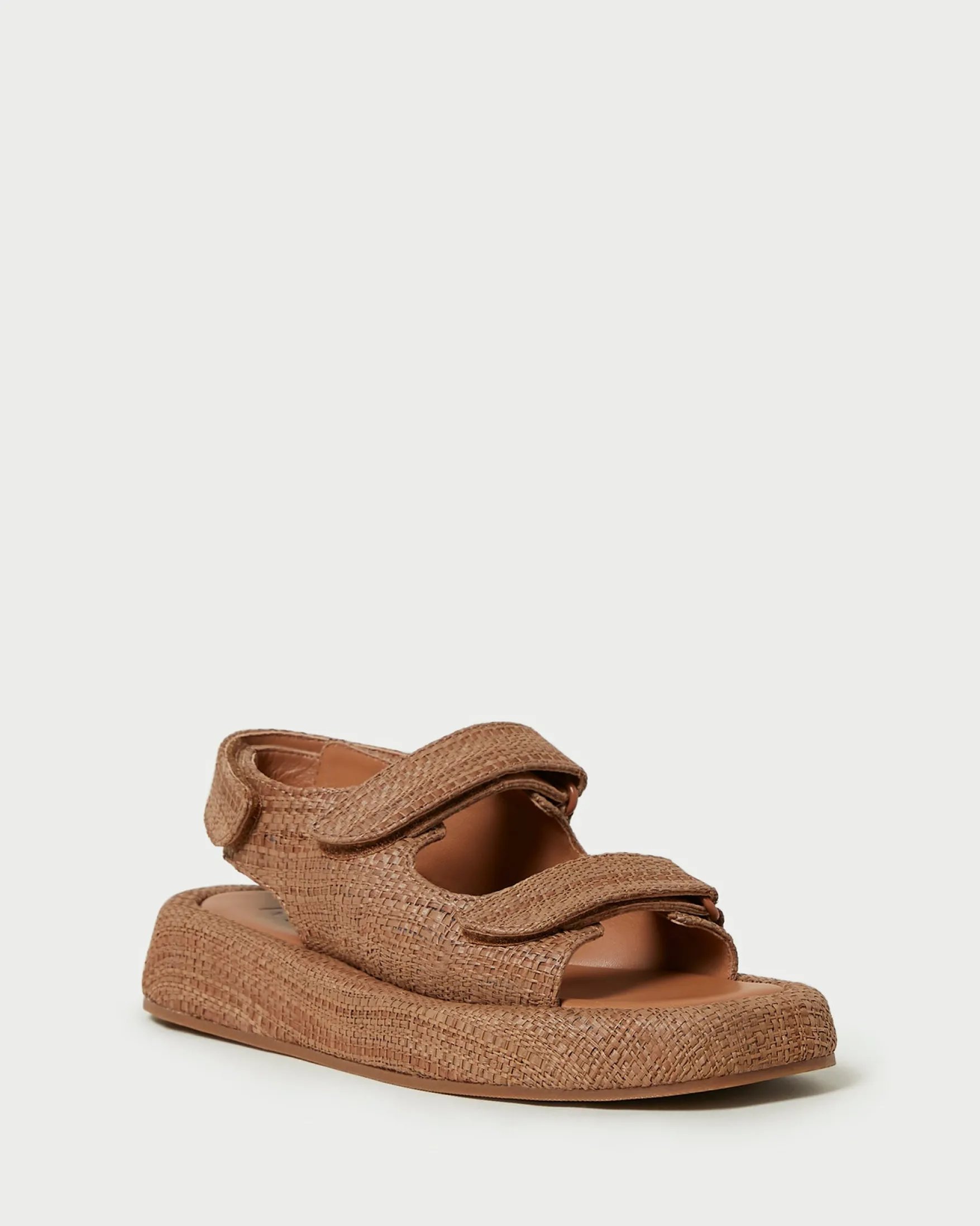 Online Blaise Leather Platform Sandal Casual Staples|Vacation Shop