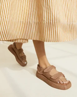Sale Blaise Leather Platform Sandal Casual Staples|Vacation Shop