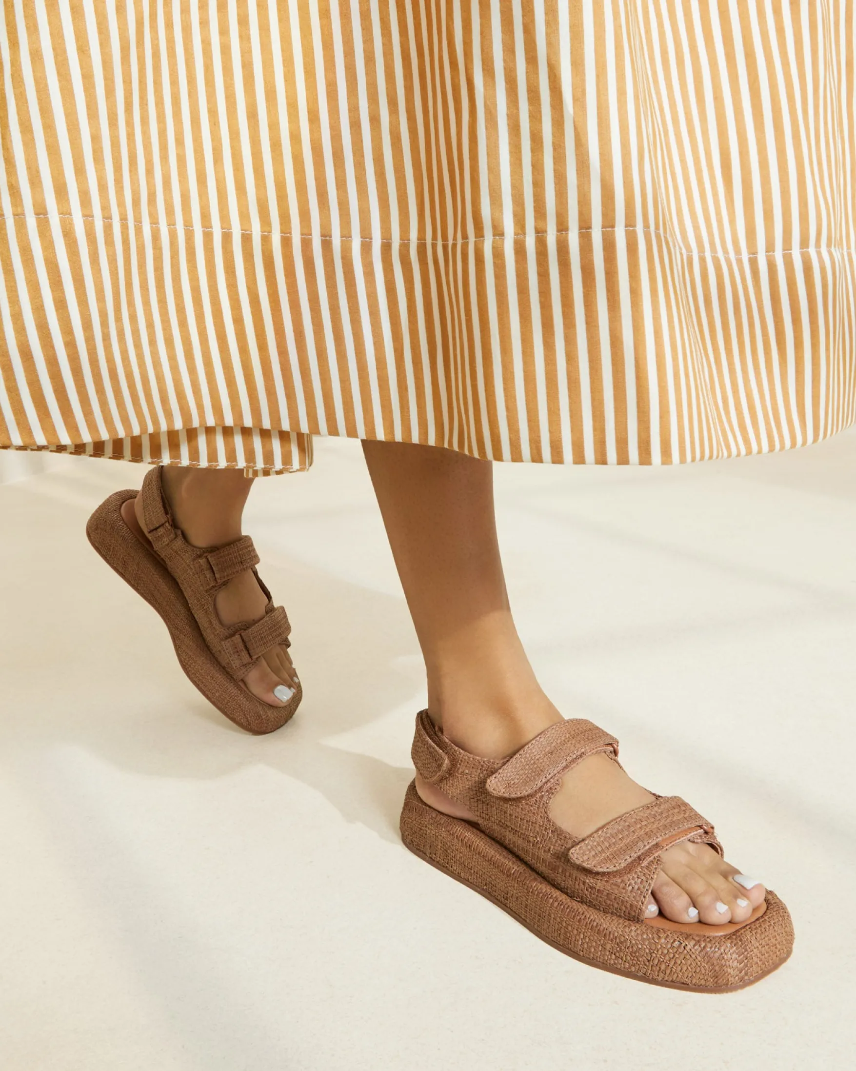 Sale Blaise Leather Platform Sandal Casual Staples|Vacation Shop