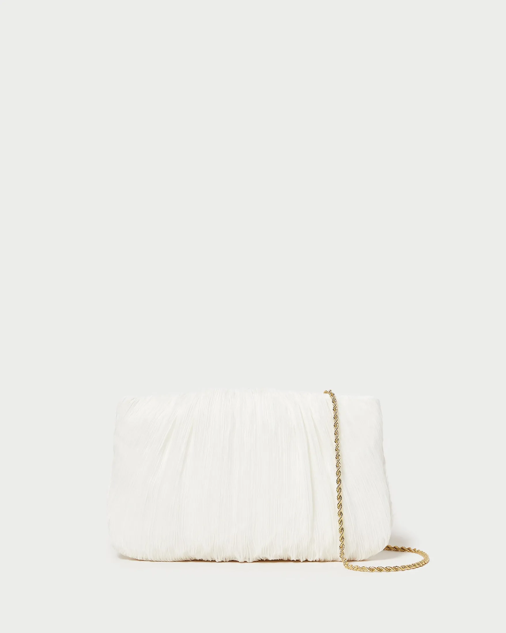Brit Flat Pleated Clutch SOMETHING BLUE|FOR THE BRIDE