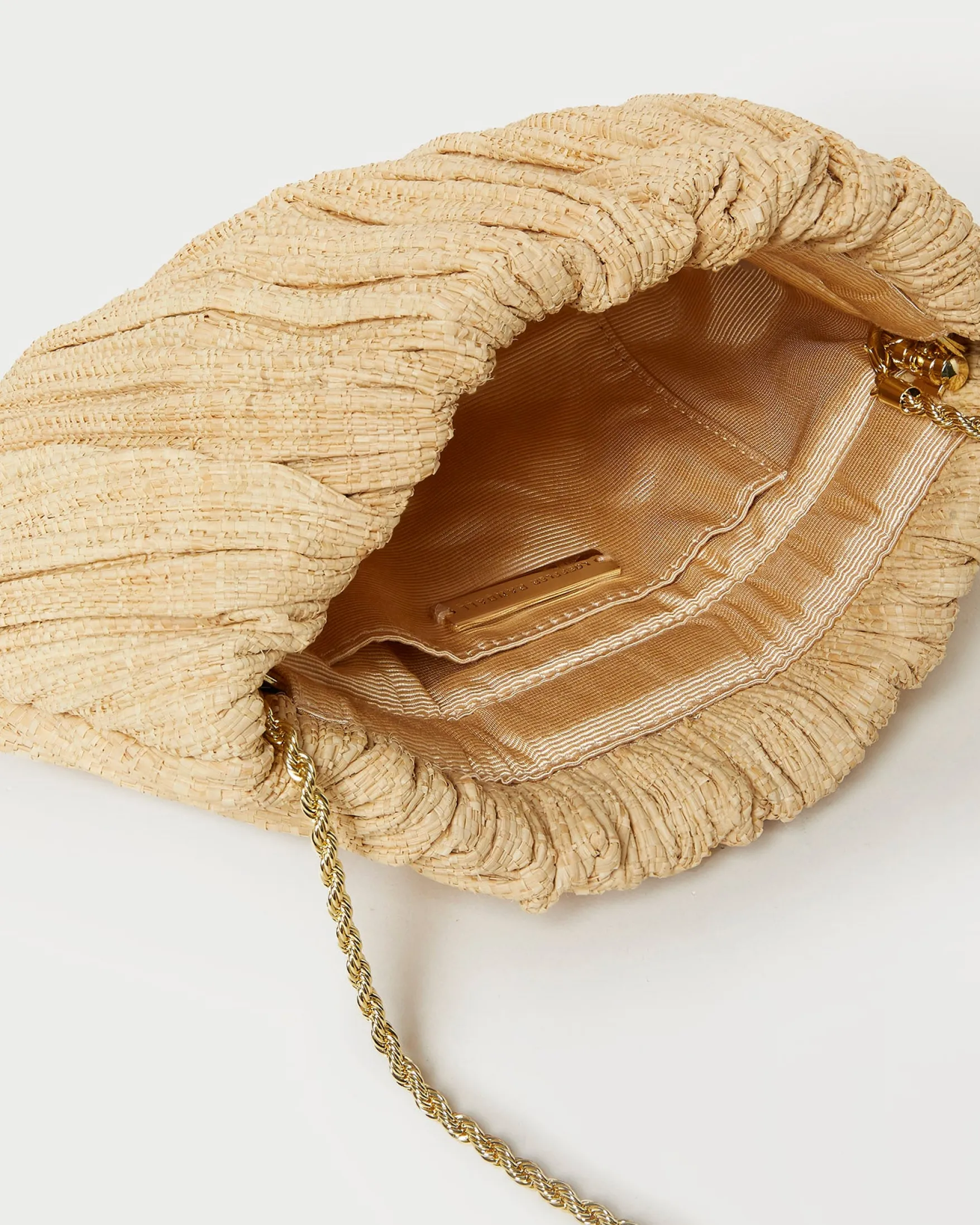 Brit Flat Pleated Clutch SOMETHING BLUE|FOR THE BRIDE