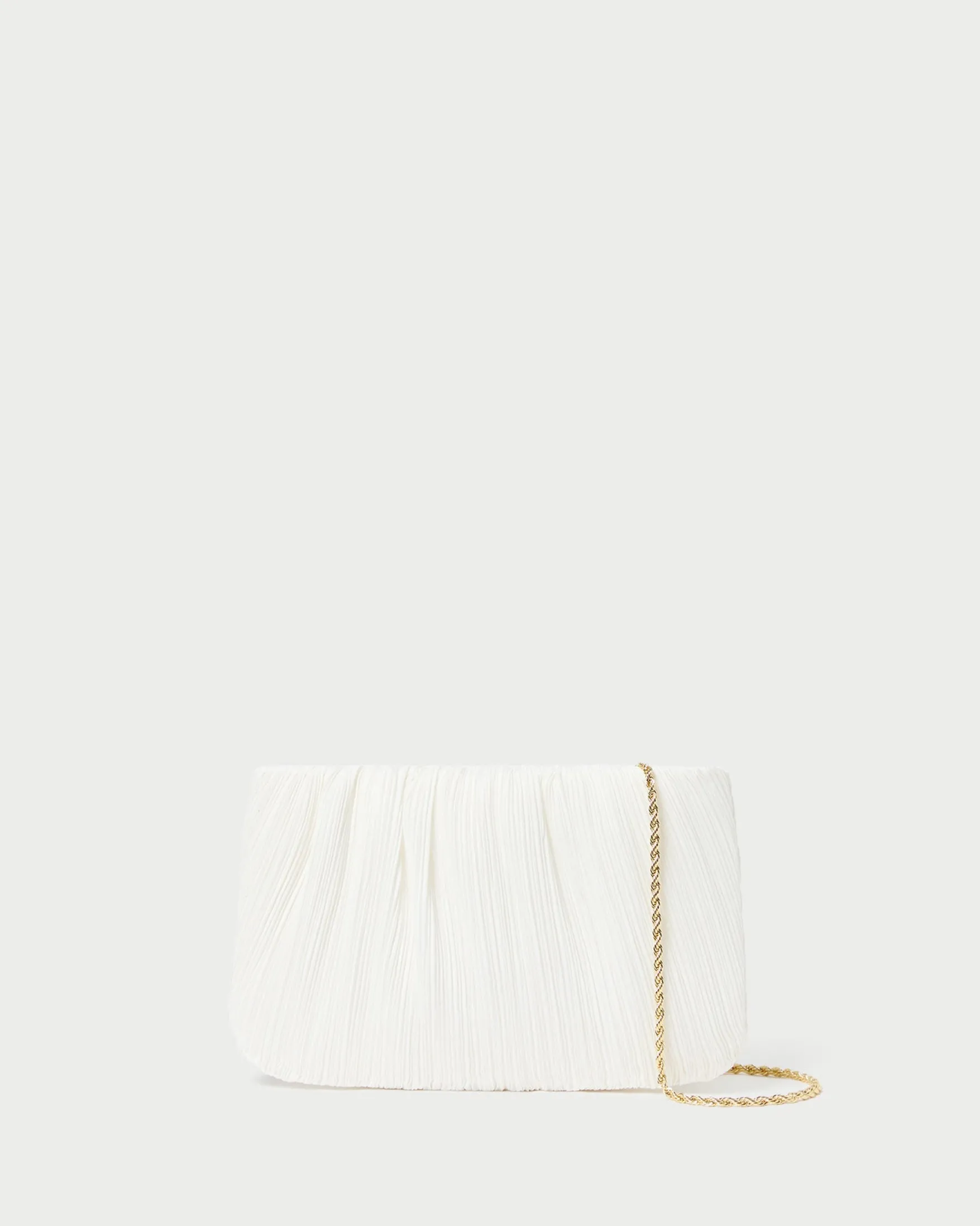 Brit Flat Pleated Clutch SOMETHING BLUE|FOR THE BRIDE