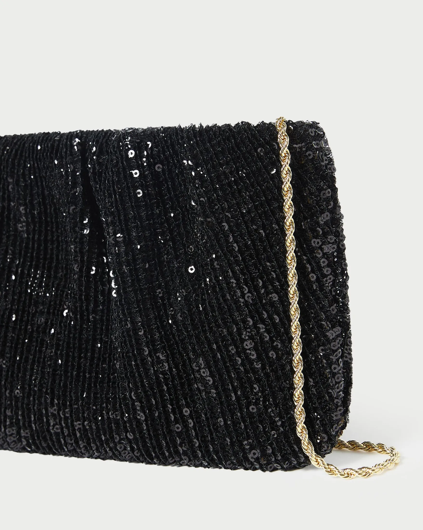 Brit Flat Pleated Clutch SOMETHING BLUE|FOR THE BRIDE