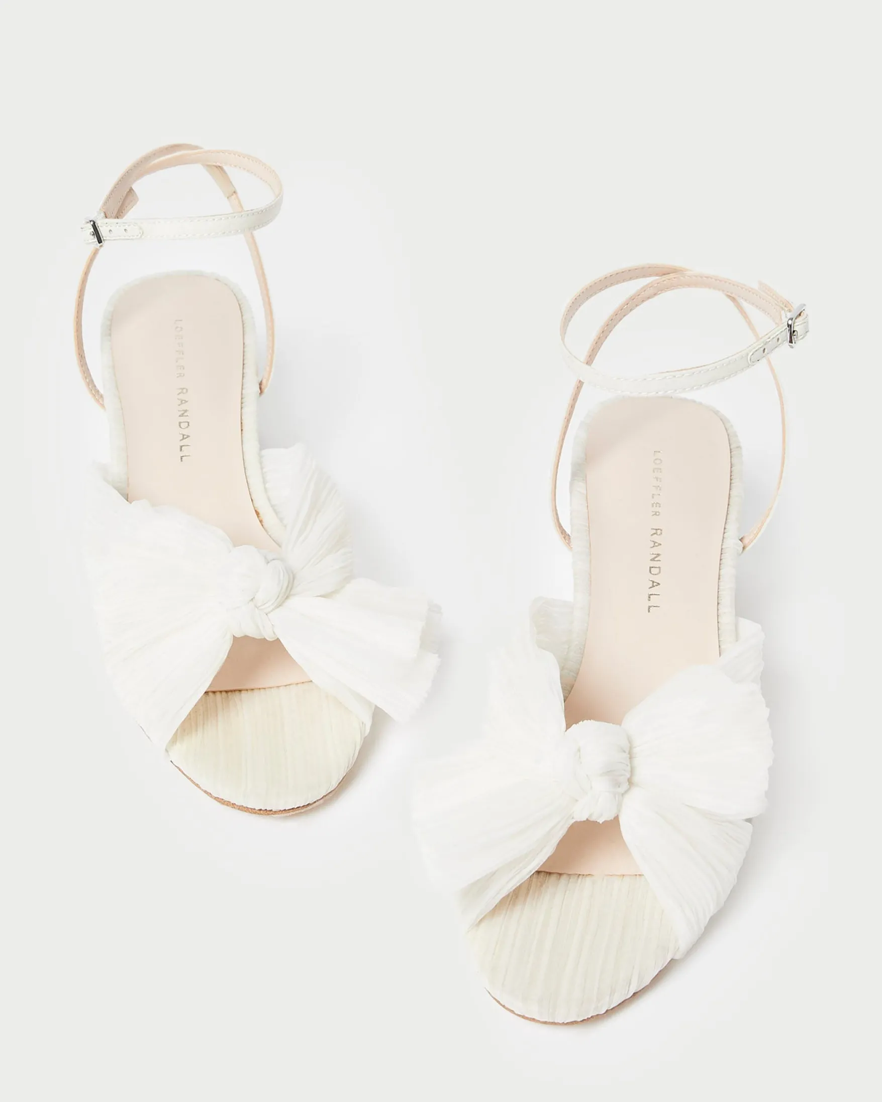 Online Dahlia Black Pleated Bow Heel Heeled Sandals