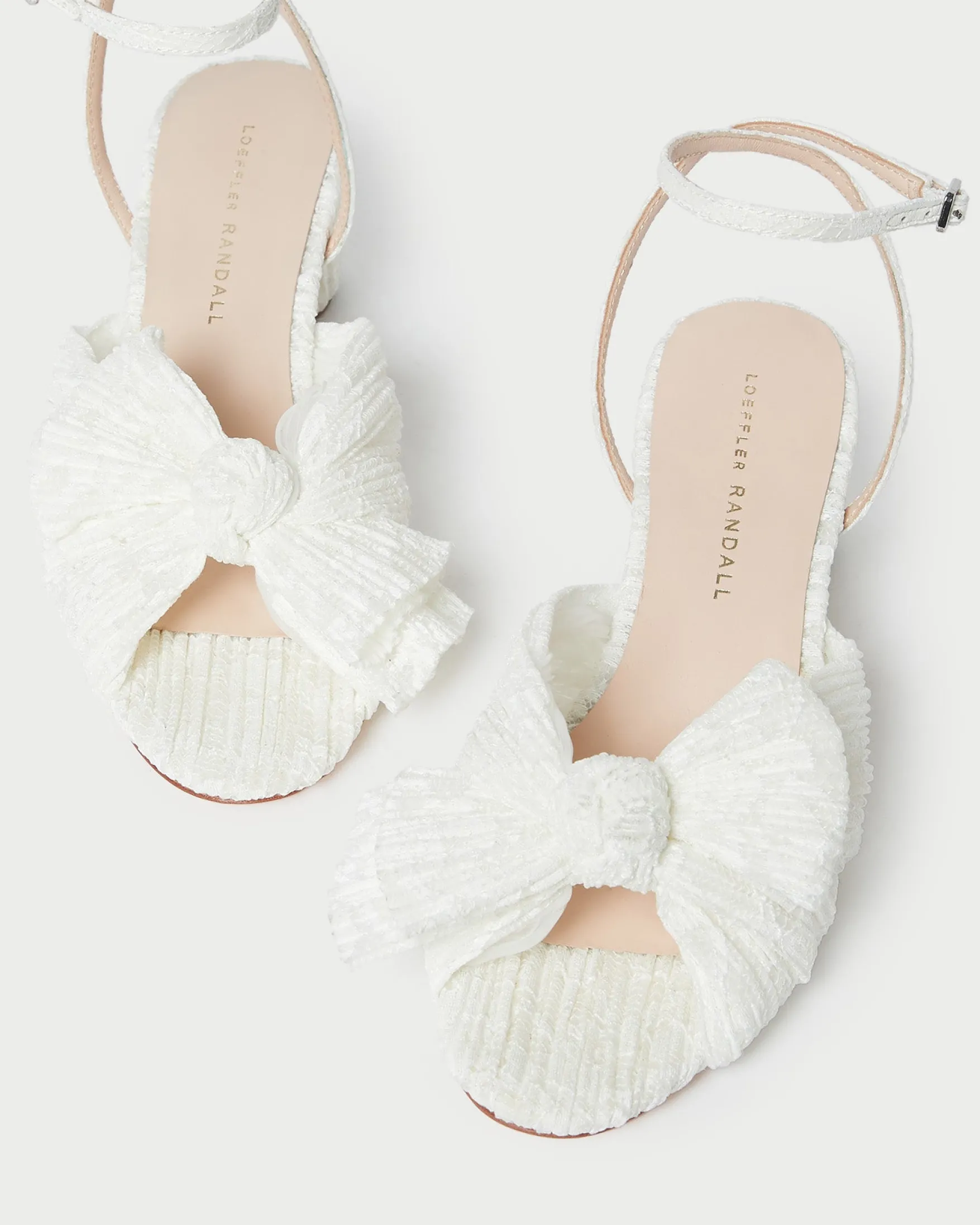 Online Dahlia Black Pleated Bow Heel Heeled Sandals