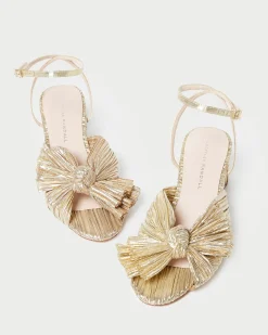 Dahlia Blue Floral Bow Heel SOMETHING BLUE|FOR THE BRIDE