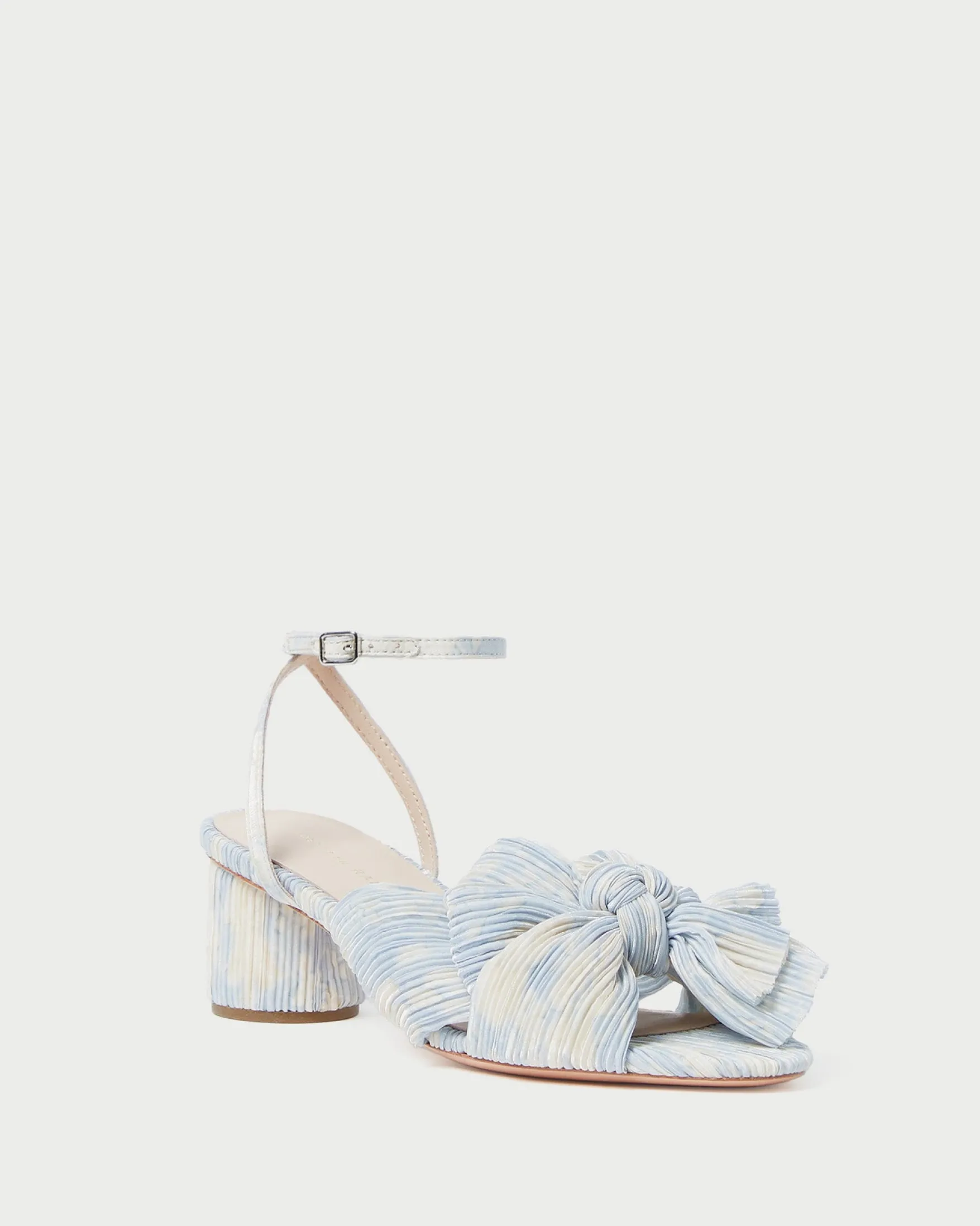 Discount Dahlia White Lace Bow Heel SOMETHING BLUE|FOR THE BRIDE
