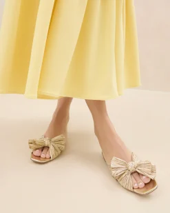 Hot Daphne Bow Slide Casual Staples|Event Essentials