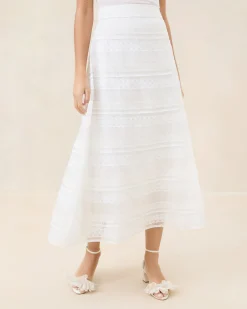 Online Delilah Cream Ruffle Organza Skirt FOR THE BRIDE|Event Essentials