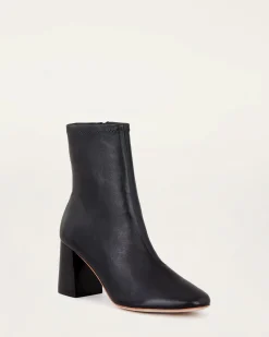 Discount Elise Black Stretch Bootie Boots