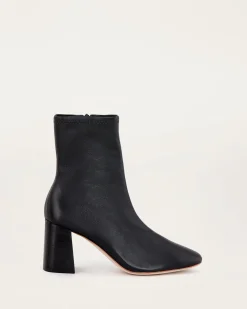 Discount Elise Black Stretch Bootie Boots