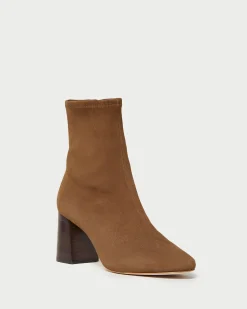 Discount Elise Black Stretch Bootie Boots
