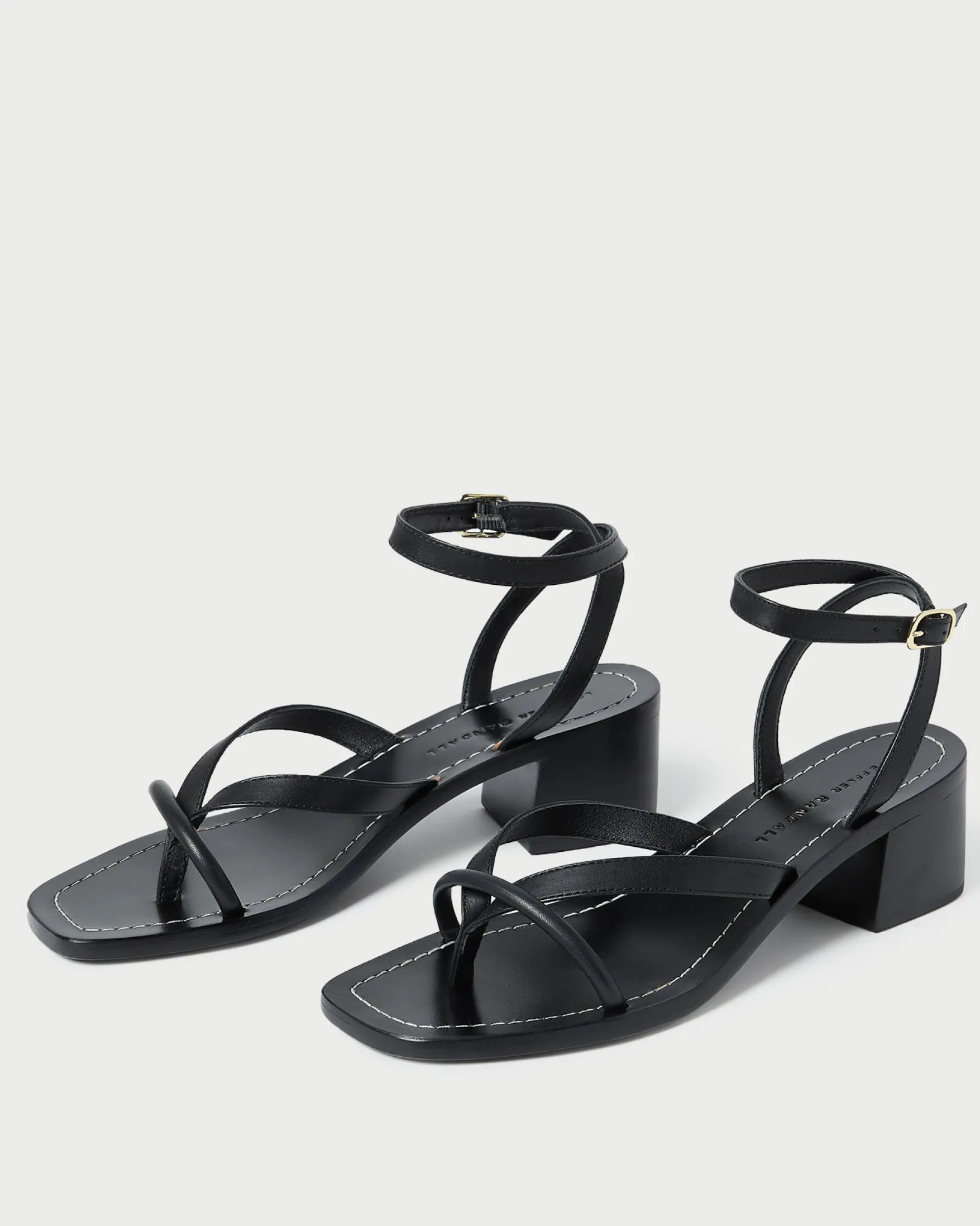 Online Eloise Leather Heeled Sandal Casual Staples|Heeled Sandals