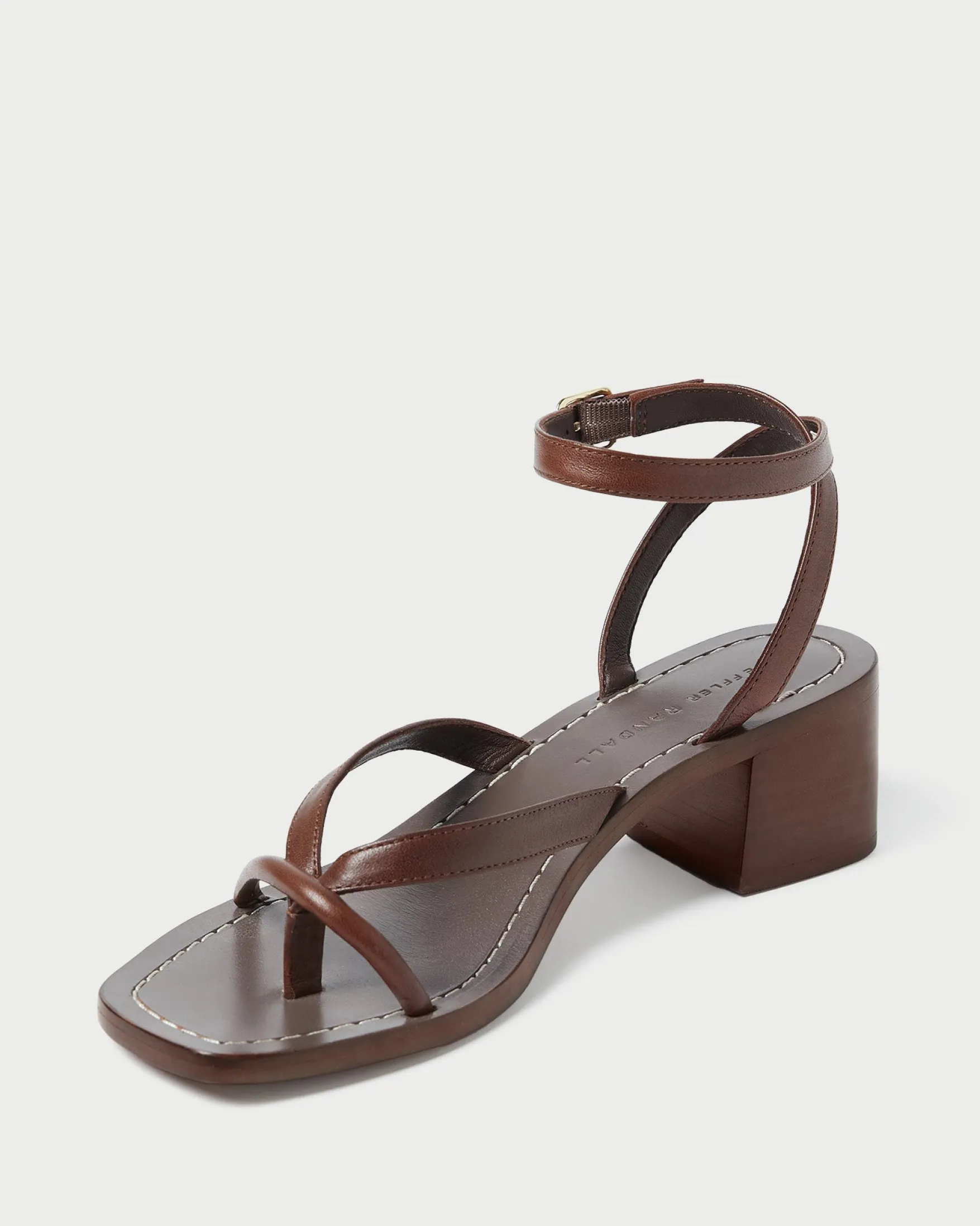 Online Eloise Leather Heeled Sandal Casual Staples|Heeled Sandals