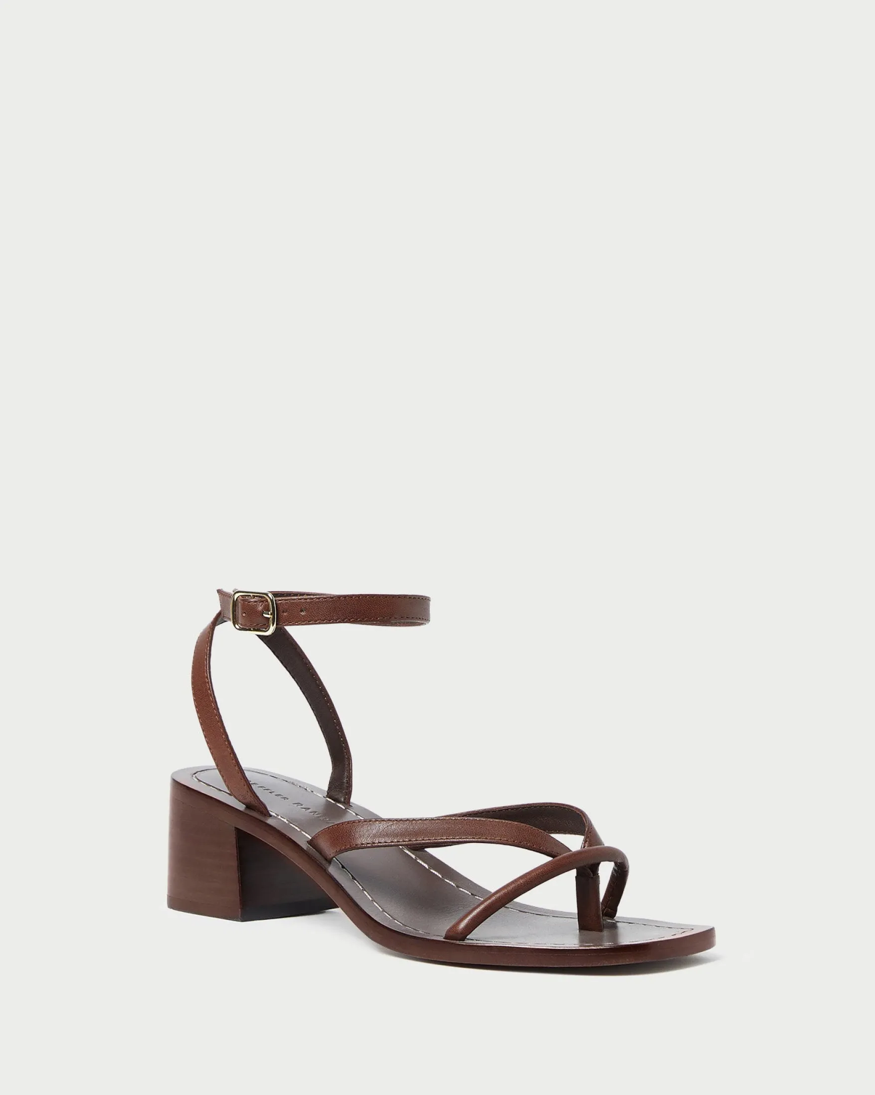 Hot Eloise Leather Heeled Sandal Casual Staples|Vacation Shop