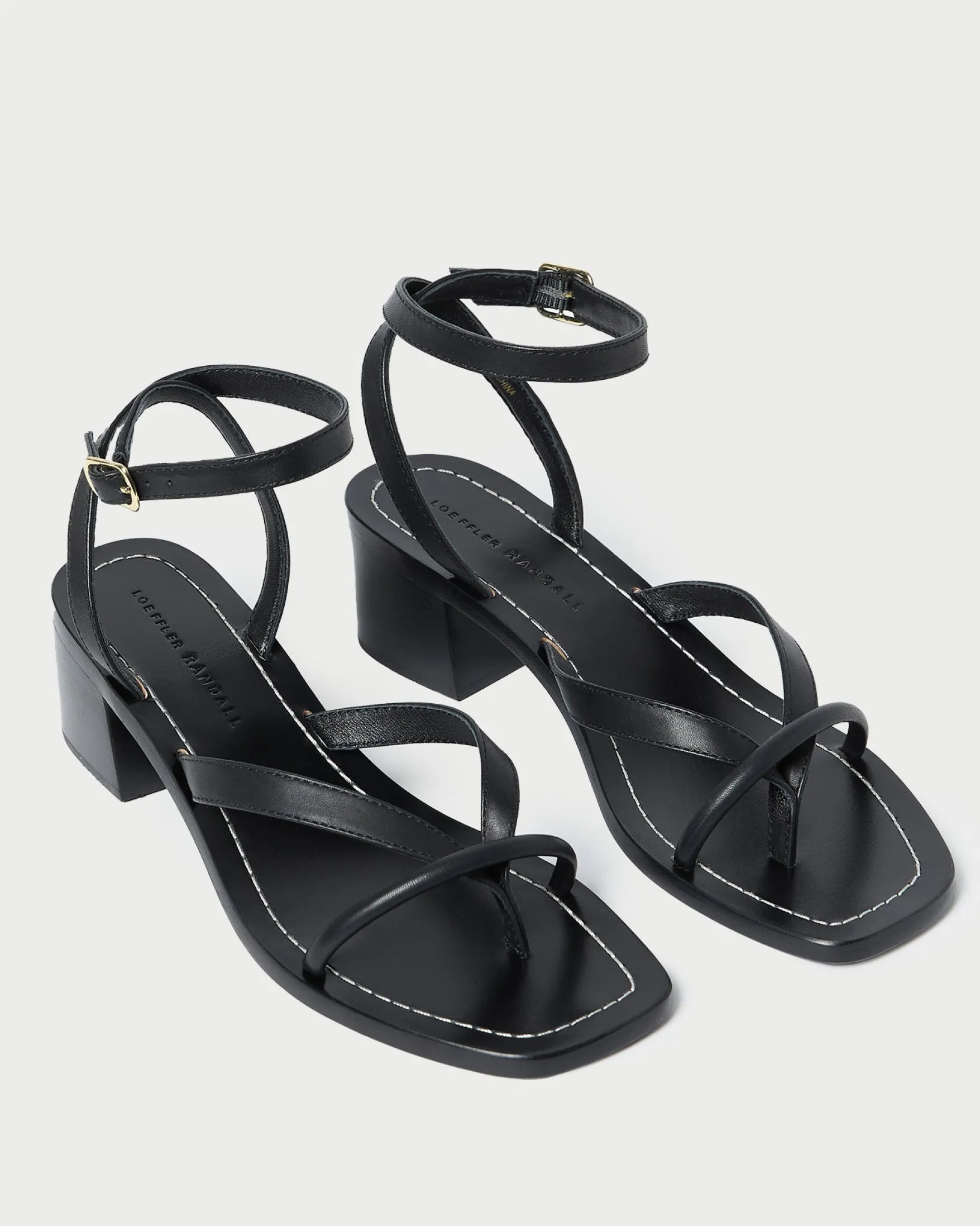 Hot Eloise Leather Heeled Sandal Casual Staples|Vacation Shop