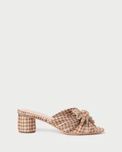Online Emilia Bow Heel Heeled Sandals