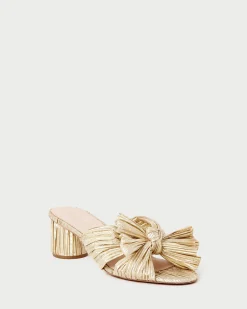 Online Emilia Bow Heel Heeled Sandals