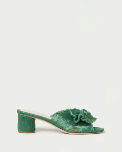 Online Emilia Bow Heel Heeled Sandals