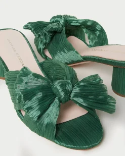 Online Emilia Bow Heel Heeled Sandals