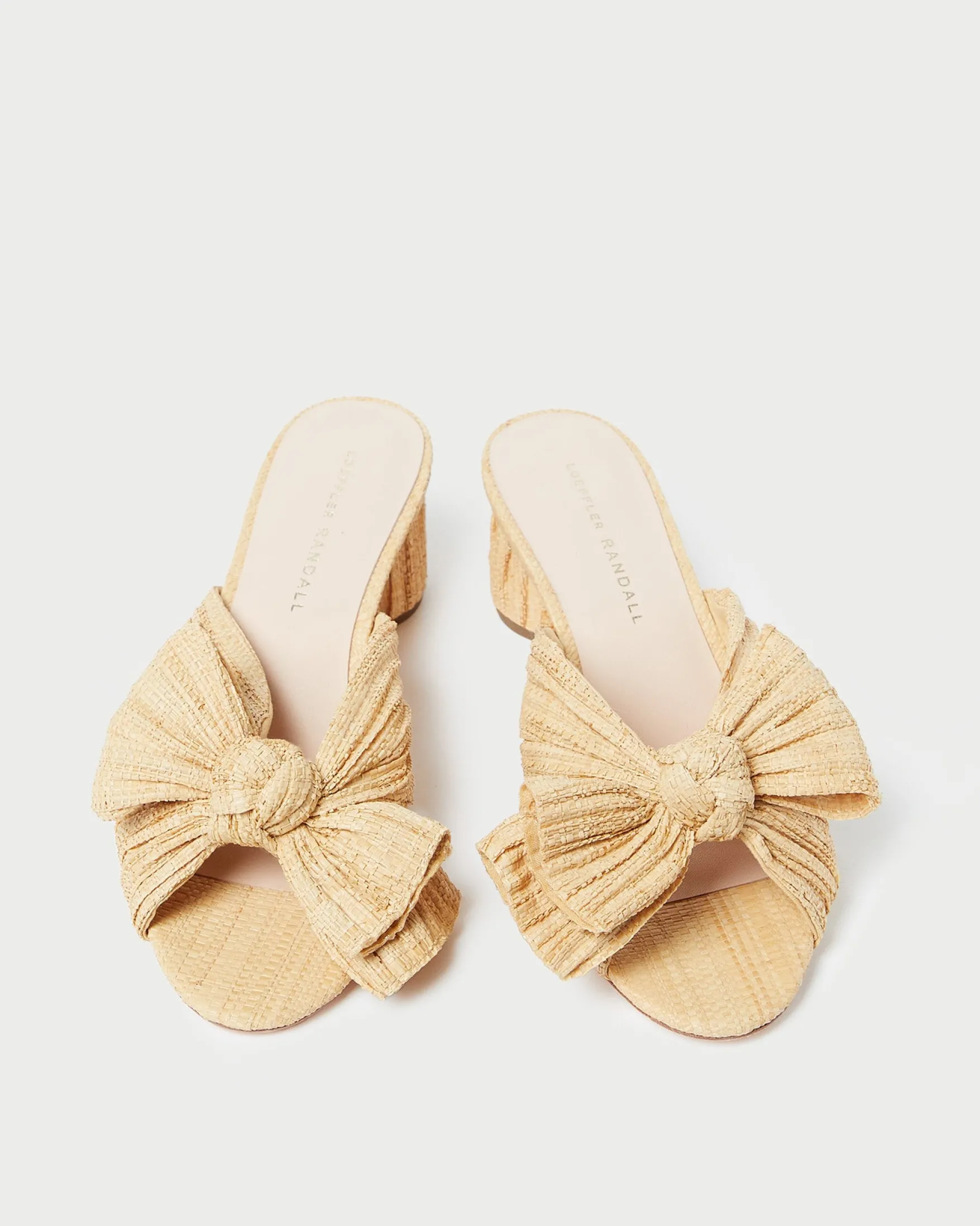 New Emilia Pleated Bow Heel FOR THE BRIDE|Heeled Sandals