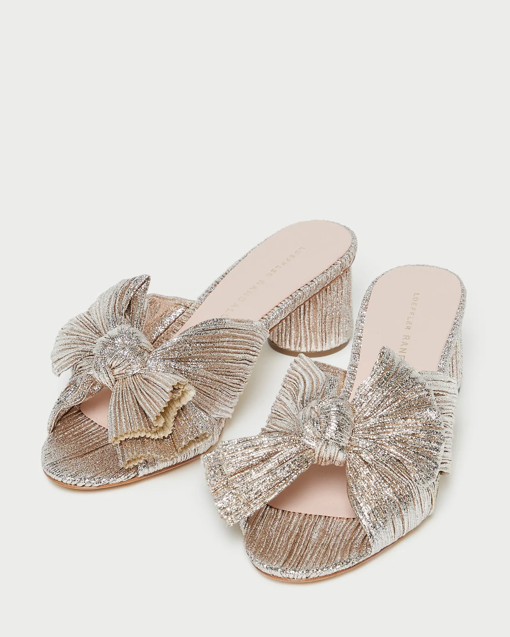 Online Emilia Pleated Bow Heel FOR THE BRIDE|Heeled Sandals