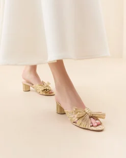Discount Emilia Pleated Bow Heel FOR THE GUESTS|FOR THE BRIDE