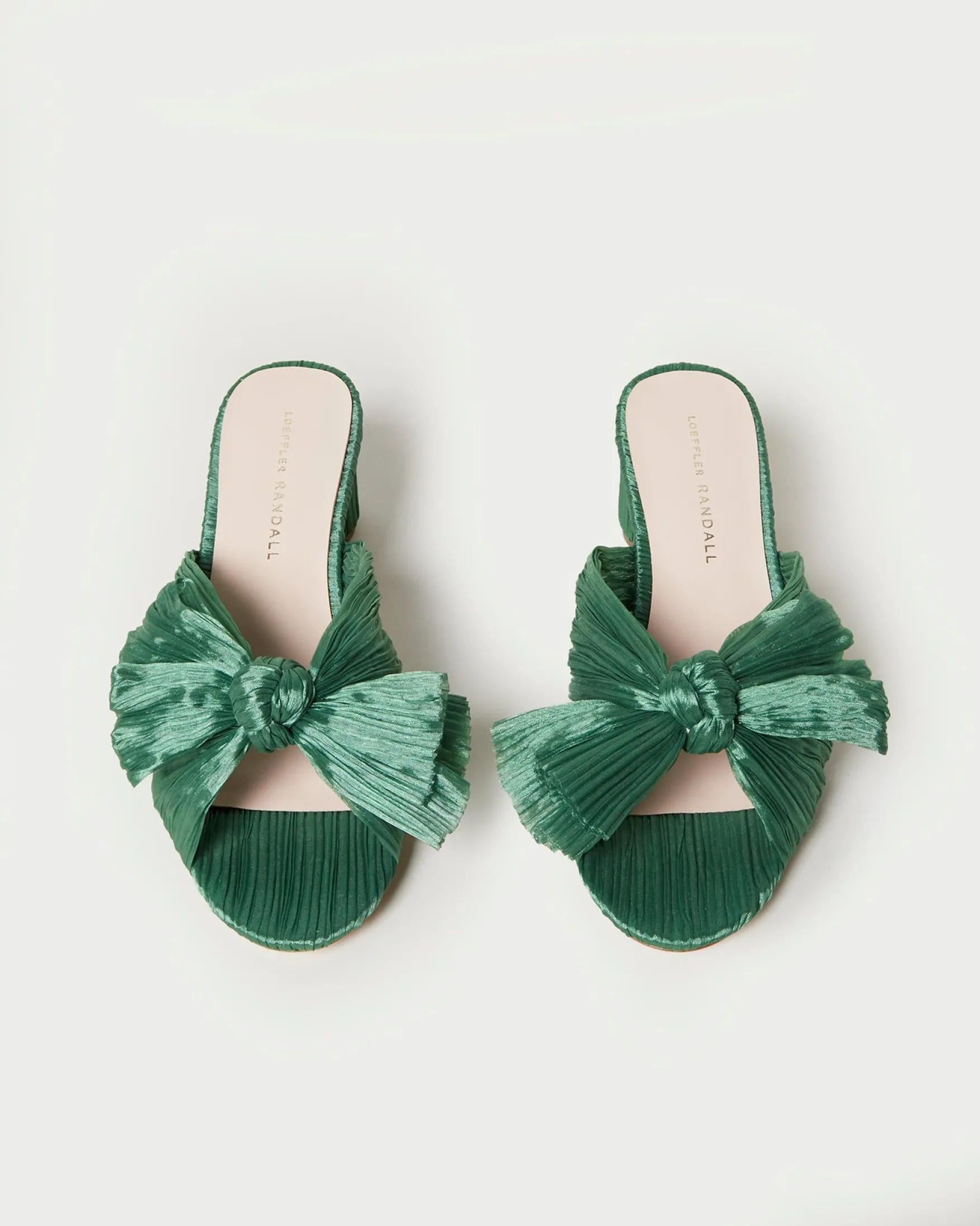 Discount Emilia Pleated Bow Heel FOR THE GUESTS|FOR THE BRIDE