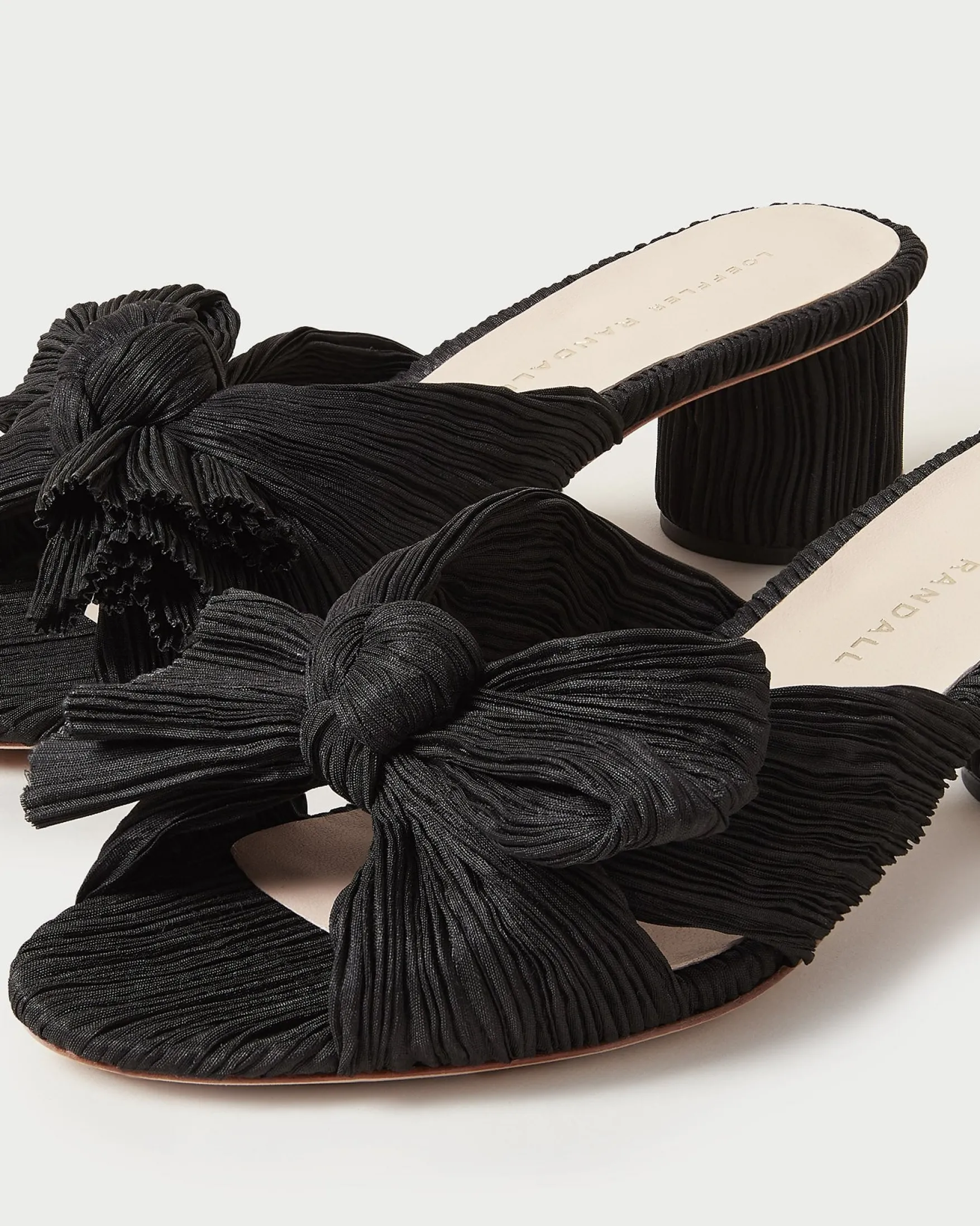 Discount Emilia Pleated Bow Heel FOR THE GUESTS|FOR THE BRIDE