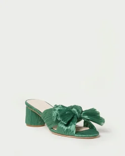New Emilia Pleated Bow Heel FOR THE GUESTS|FOR THE BRIDE