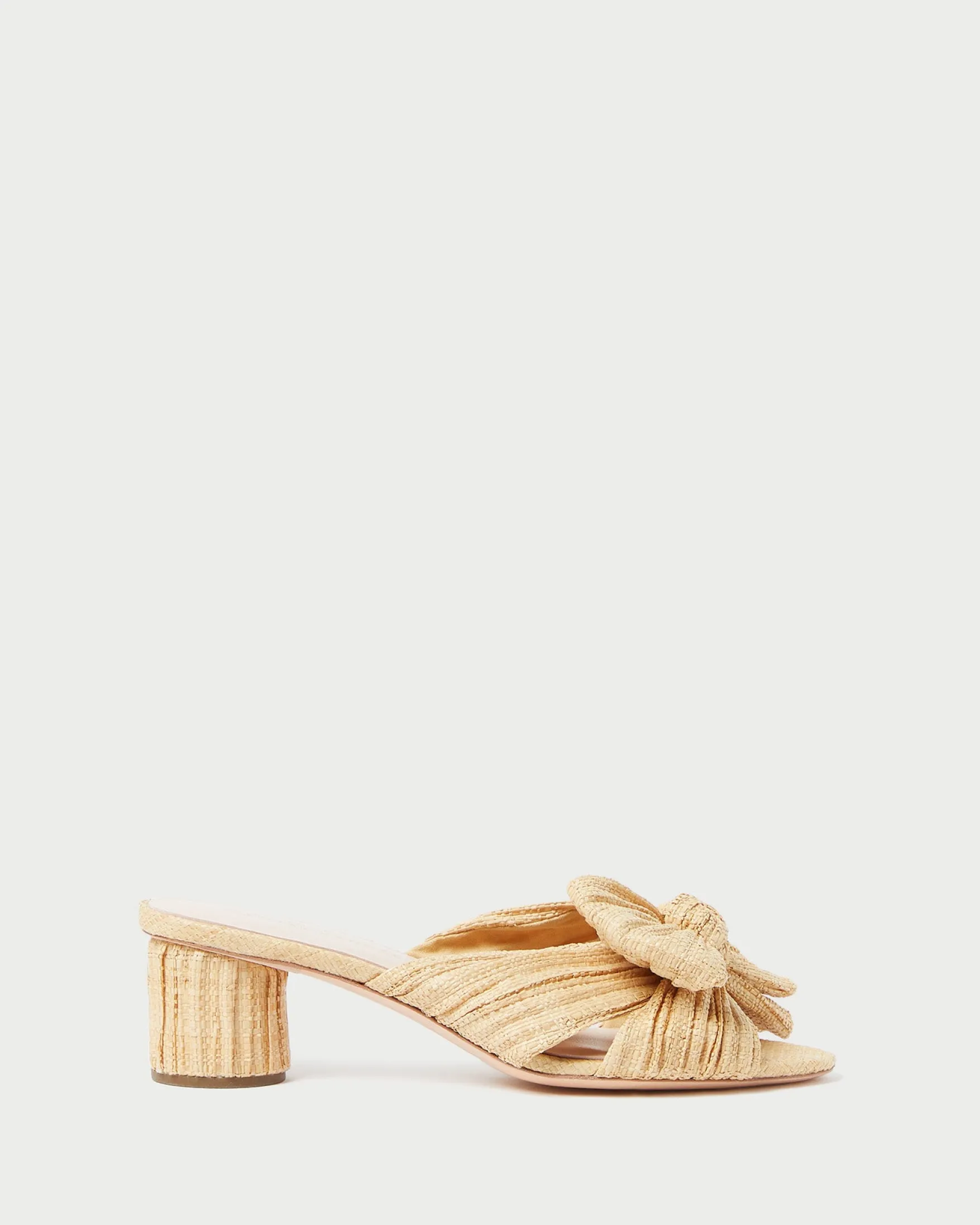 New Emilia Pleated Bow Heel FOR THE GUESTS|FOR THE BRIDE