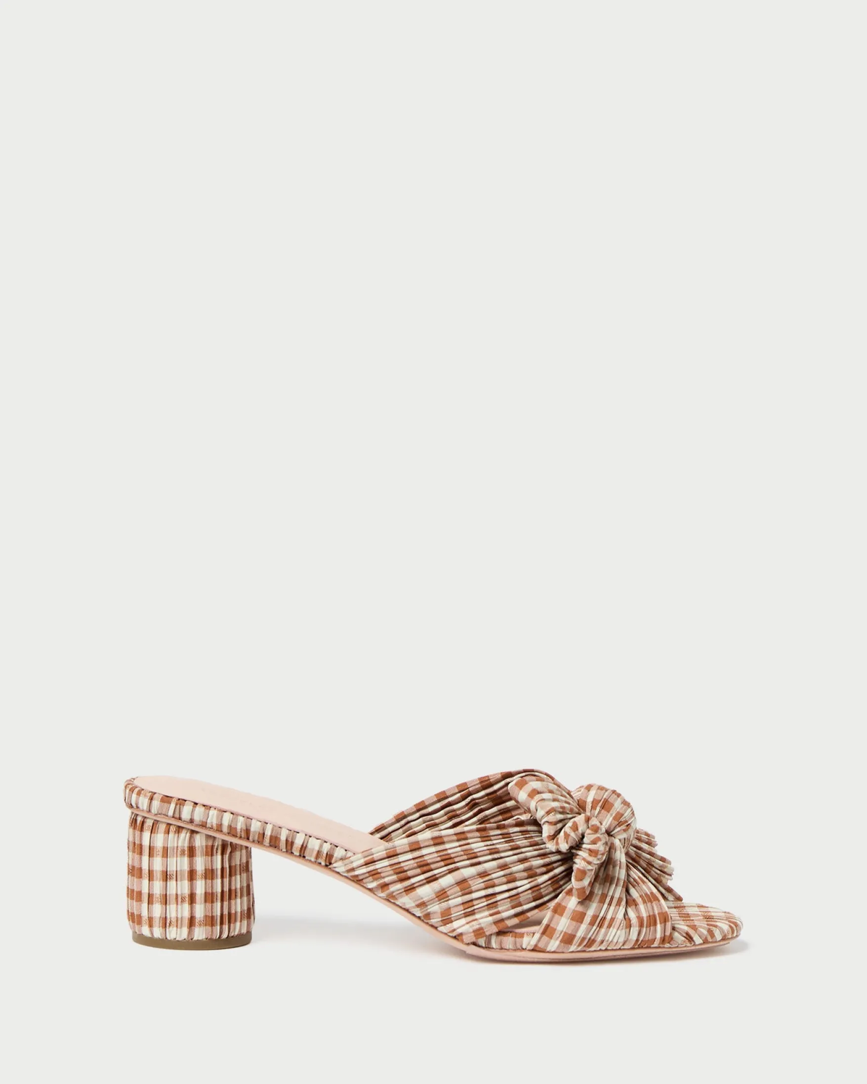 New Emilia Pleated Bow Heel FOR THE GUESTS|FOR THE BRIDE