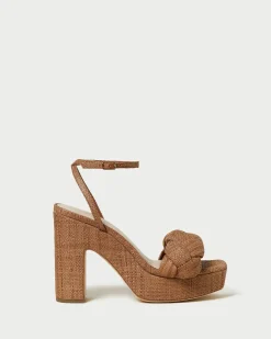 Outlet Fae Denim Platform Heel FOR THE GUESTS|FOR THE BRIDE