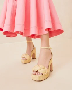 Hot Fae Platform Heel Heeled Sandals
