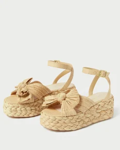 Discount Gaby Pleated Bow Espadrille Casual Staples|Event Essentials