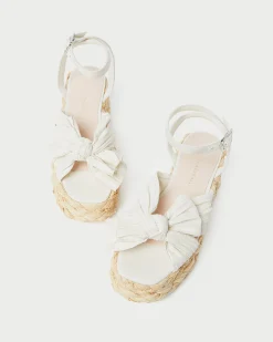 Discount Gaby Pleated Bow Espadrille Casual Staples|Event Essentials